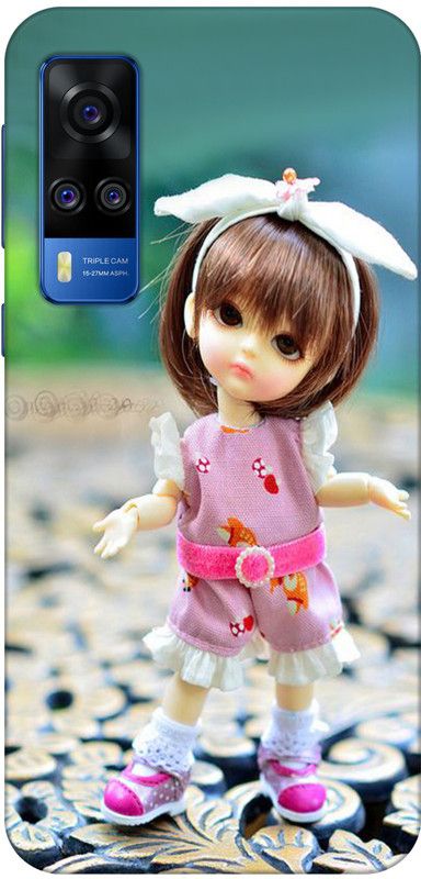 SHIVKUDI Back Cover for Vivo Y31 Back Cover  (Multicolor, Grip Case, Silicon, Pack of: 1)