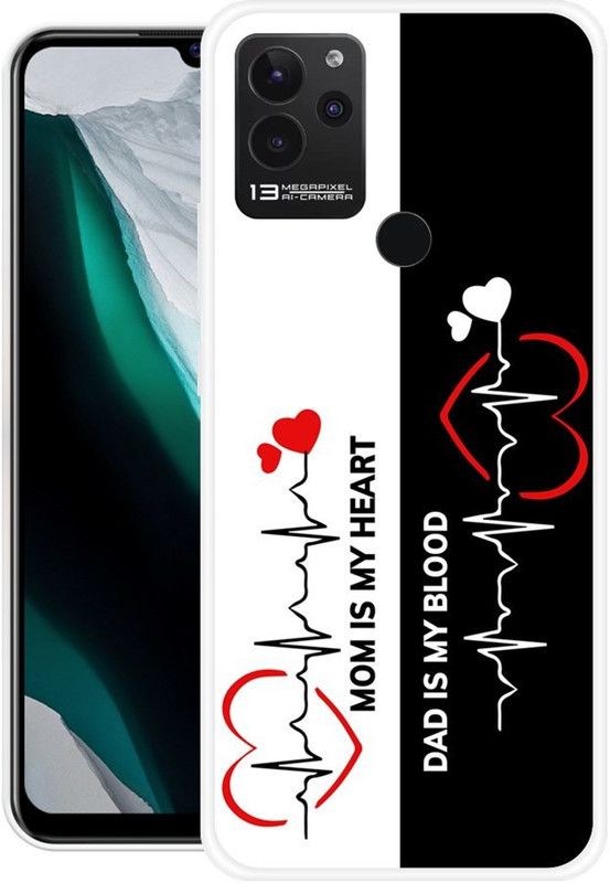 KLC Back Cover for Lava Blaze  (Multicolor, Grip Case, Silicon)