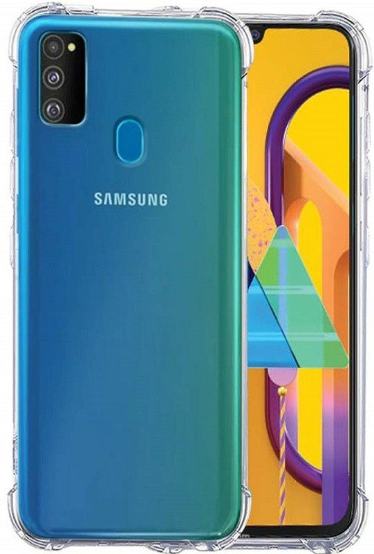 Bodoma Back Cover for Samsung Galaxy M30s Hybrid  (Transparent, Shock Proof, Silicon, Pack of: 1)
