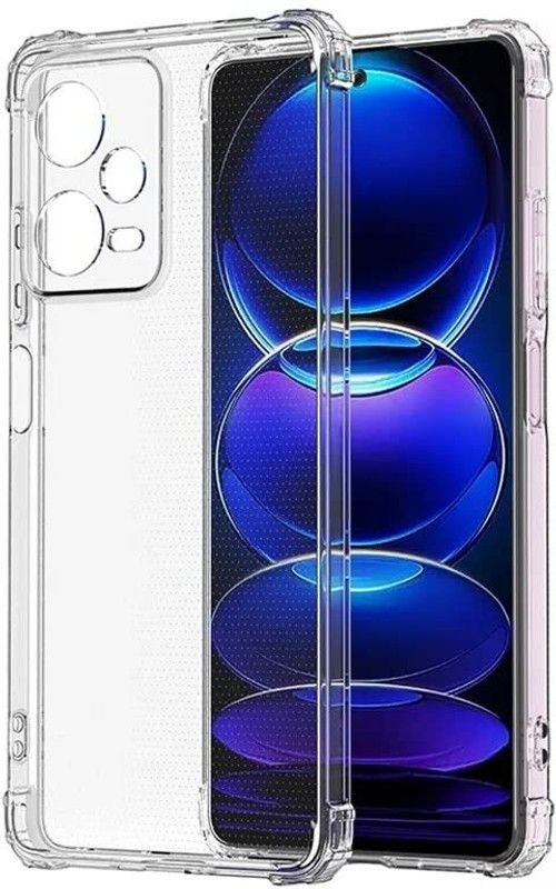 CaseTOcase Back Cover for REDMI Note 12 Pro 5G, REDMI Note 12 Pro 5G Mobile  (Transparent, Flexible, Silicon, Pack of: 1)