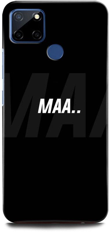 ORBIQE Back Cover for Realme C12 RMX2189 MAA PAA, LOVE YOU MAA, LOVE YOU BABA, LIFELINE MAA PAA  (Multicolor, Shock Proof, Pack of: 1)