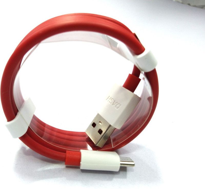 AIZIAN USB Type C Cable 6.5 A 1.00315999999995 m Copper Braiding data cable vivo white  (Compatible with USB Type-C Fast Charging Sync Cable Cord for Dash Charge OnePlus 6, 5, 3T, 3, Red, One Cable)