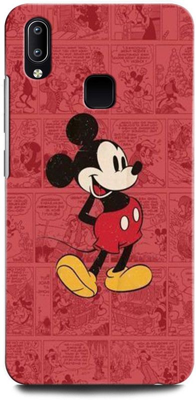 ORBIQE Back Cover for Vivo Y91 1811 MICKEY MOUSE, DISNEY, CARTOON, CLUBHOUSE, MINNIE MOUSE  (Multicolor, Hard Case, Pack of: 1)