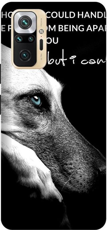 GRAFIQE Back Cover for REDMI Note 10 Pro M2101K6P DOG, DOG LOVE, CARYING DOG, ANIMAL LOVE  (Multicolor, Shock Proof, Pack of: 1)