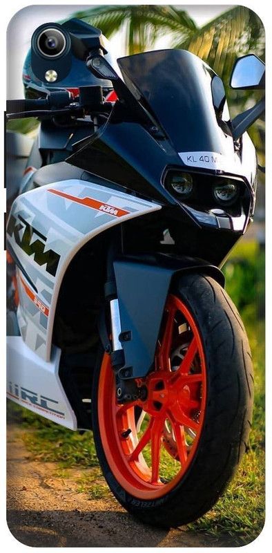 UMPRINT Back Cover for Vivo Y90 Duke KTM Bike Lover Printed Back Cover  (Multicolor, Hard Case, Pack of: 1)
