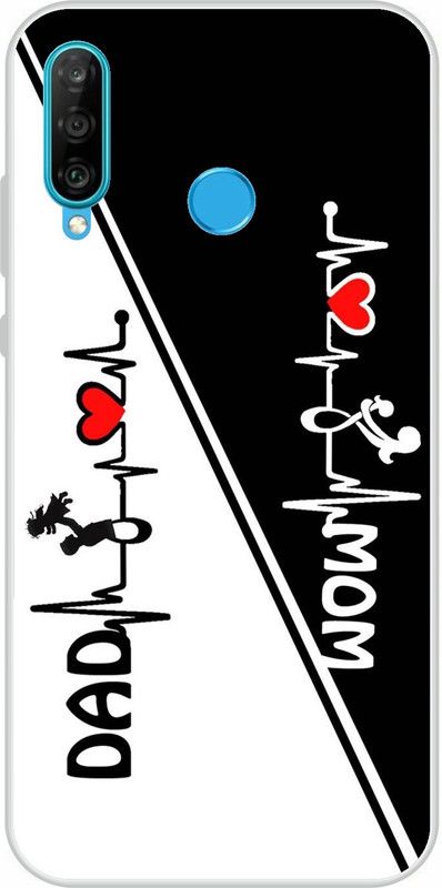 Artcase Back Cover for Huawei P30 Lite  (Multicolor, Dual Protection, Silicon, Pack of: 1)