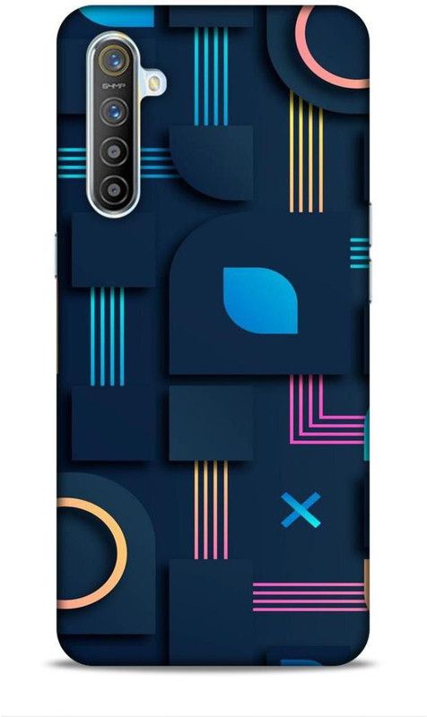 CRAFTARA Back Cover for Realme XT, Realme X2  (Blue, Hard Case)