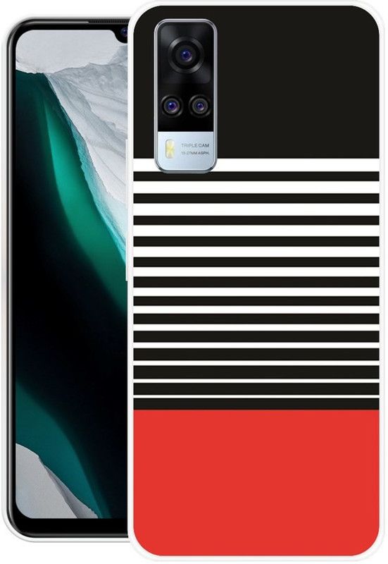 Vaultcase Back Cover for Vivo Y51A  (Multicolor, Dual Protection, Silicon, Pack of: 1)