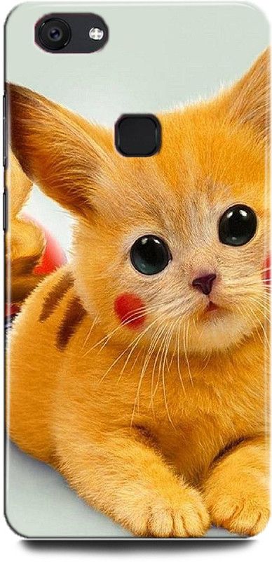 play fast Back Cover for Vivo V7/1718 PIKACHU PRINTED  (Multicolor, Hard Case, Pack of: 1)