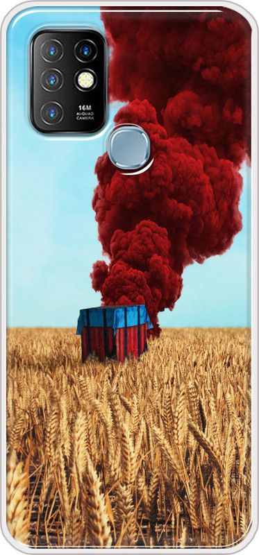 Appcityprint Back Cover for Infinix Hot 10  (Multicolor, Grip Case, Silicon, Pack of: 1)