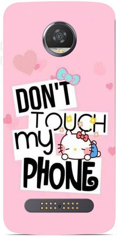 Skyhawk Back Cover for Golden Mask Hard Acer Liquid Z530 Hello Kitty With Don’t Touch My Phone  (Multicolor, Waterproof, Pack of: 1)