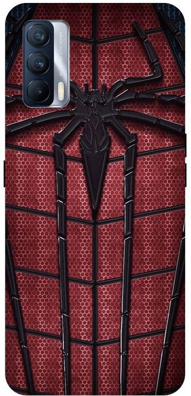 URCHIN Back Cover for Realme X7 Spiderman, Spiderman logo, Marval, superhero  (Multicolor, Shock Proof)