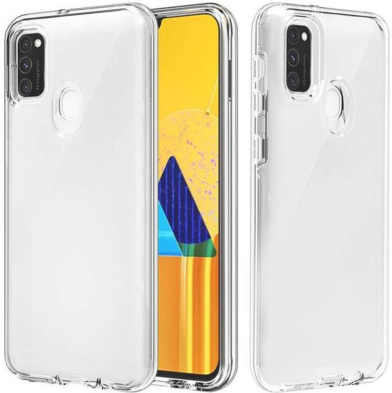 Elica Back Cover for Samsung Galaxy M30s  (Transparent, Hard Case, Pack of: 1)