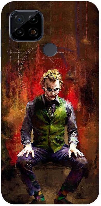 NDCOM Back Cover for Realme C21 Joker Latest Printed  (Multicolor, Hard Case, Pack of: 1)