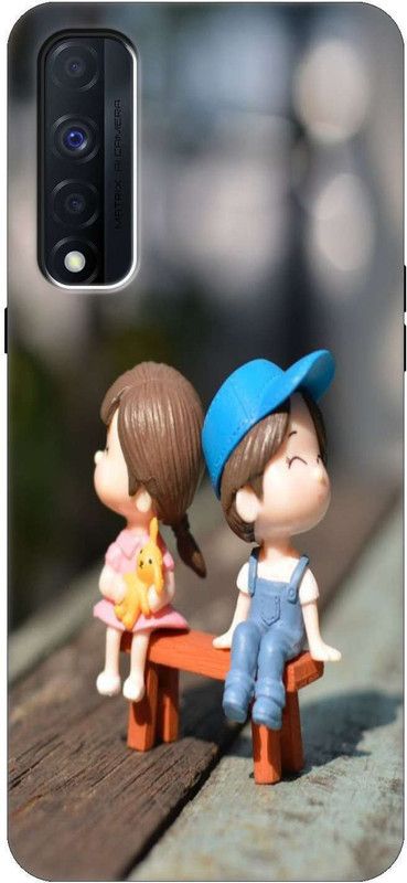 Nassion Back Cover for Realme Narzo 30 Back Cover  (Multicolor, Grip Case, Silicon, Pack of: 1)