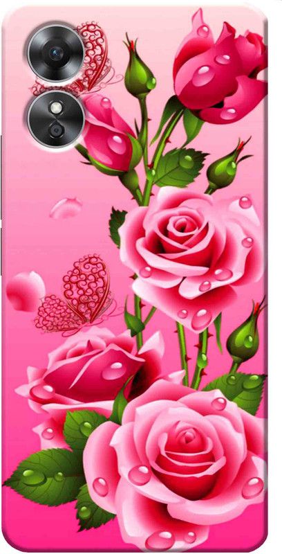 TrenoSio Back Cover for Oppo A17/ Oppo A17 4G 2530  (Brown, Shock Proof, Silicon, Pack of: 1)