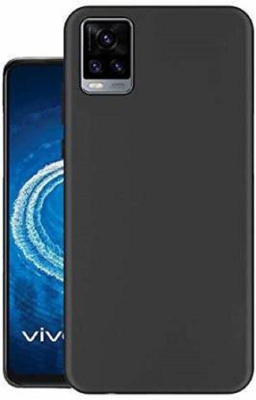 Techforce Back Cover for Vivo V20 Pro 2020, Vivo V20 Pro(2020)  (Black, Pack of: 1)