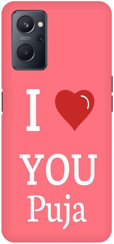 Bluvver Back Cover for OPPO A76, CPH2375 Printed I Love U Puja Back Cover  (Multicolor, Hard Case, Pack of: 1)
