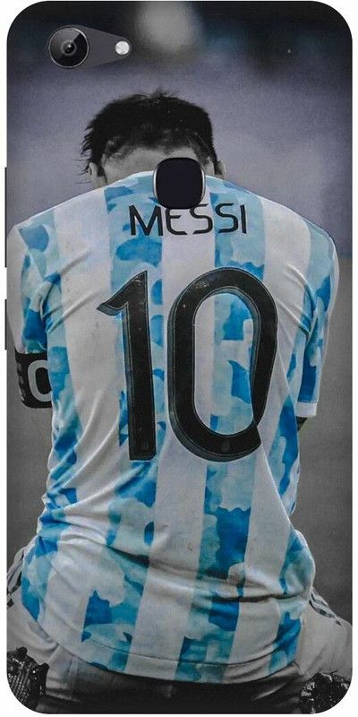 FRONK Back Cover for vivo Y83, vivo 1802 LIONEL, MESSI, ARGENTINA, CUP, 10, MESSI  (Blue, Hard Case, Pack of: 1)