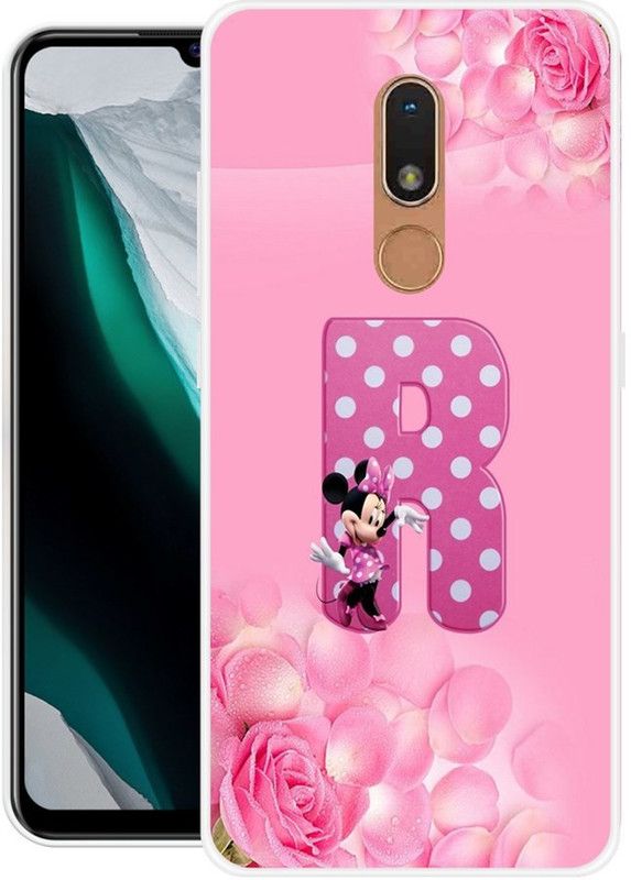 NEVYZAP Back Cover for Nokia C3  (Pink, Grip Case, Silicon, Pack of: 1)