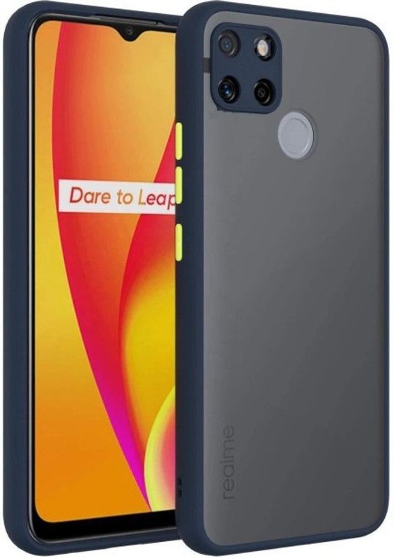 Sarju Front & Back Case for Realme Narzo 30A  (Blue, Camera Bump Protector, Pack of: 1)