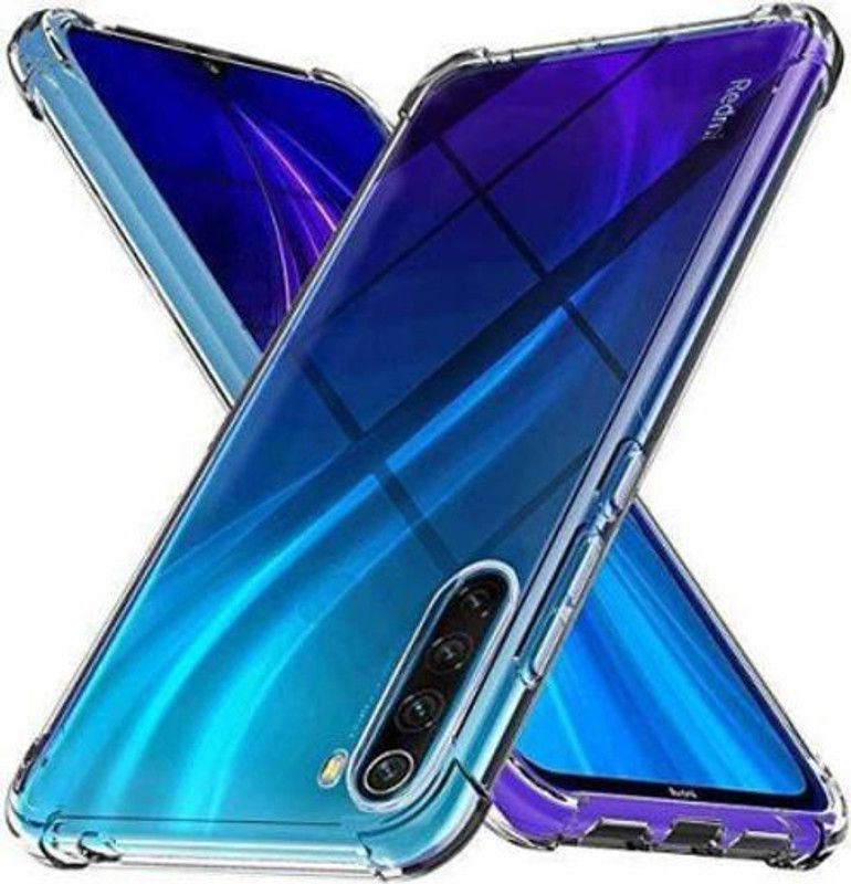 S-Hardline Bumper Case for Redmi Note 8  (Transparent, Grip Case)