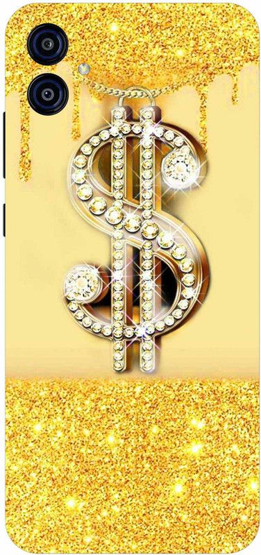 PAYSTORE Back Cover for Samsung Galaxy M04  (Yellow, Gold, Silicon, Pack of: 1)