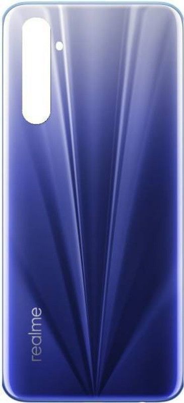 Albatross Realme 6 Back Panel  (Blue)