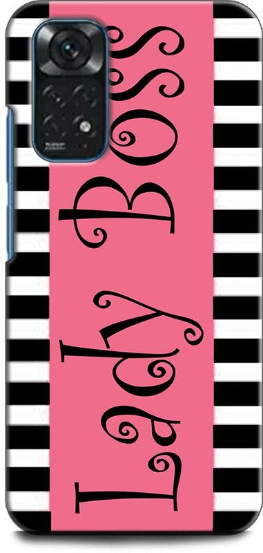 WallCraft Back Cover for Redmi Note 11, 2201117TI LADY BOSS, GIRL, MOTIVATION, INSPIRATION, POSITIVE  (Multicolor, Dual Protection, Pack of: 1)