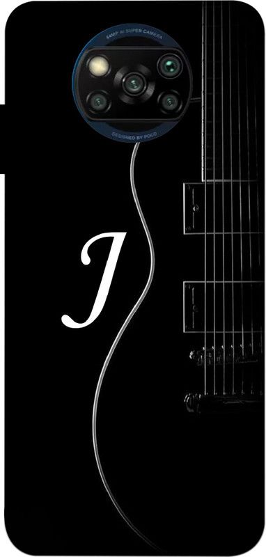 JAIBHAGWAN Back Cover for MI Poco X3 Pro, MI Poco X60  (Black, Hard Case, Pack of: 1)