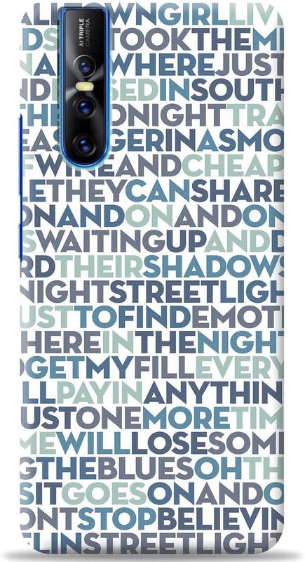 Swagr Back Cover for Vivo V15 Pro  (Blue, Shock Proof, Pack of: 1)