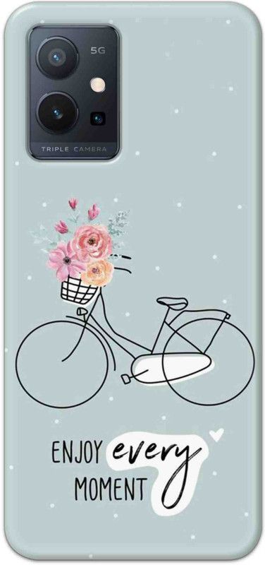 NDCOM Back Cover for iQOO Z6 5G Enjoy Every Moment Printed  (Multicolor, Hard Case, Pack of: 1)