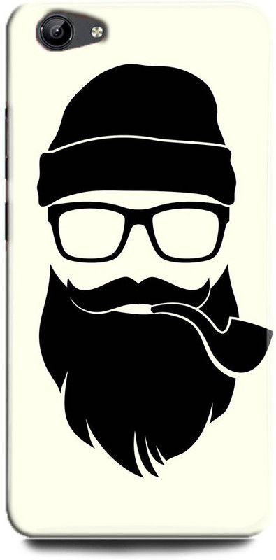 FIKORA Back Cover for Vivo Y71/1724 BEARD MAN PRINTED  (Multicolor, Hard Case, Pack of: 1)