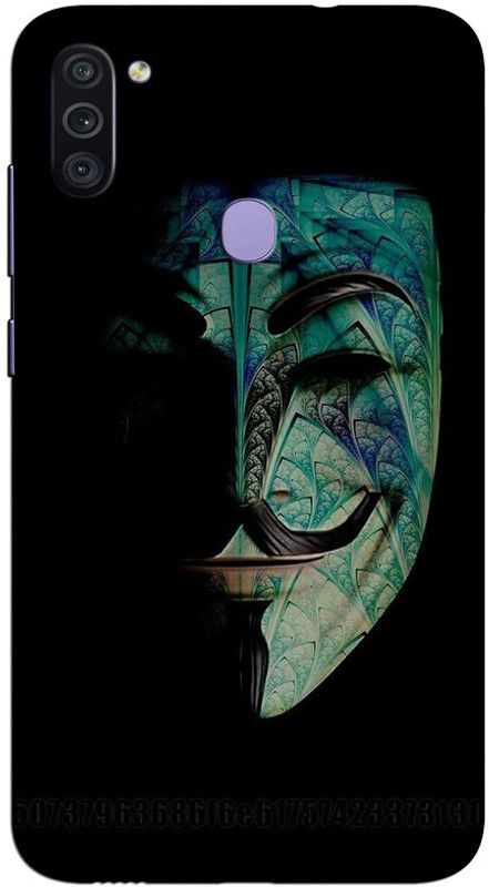 CROKIAN Back Cover for Samsung Galaxy M11 Joker mask Back Cover  (Multicolor, Hard Case, Pack of: 1)