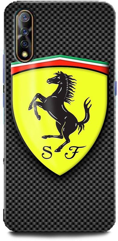 Afterglow Back Cover for Vivo S1 FERRARI, FERRARI LOGO, CAR, SPORTS CAR, SUPERCAR  (Multicolor, Shock Proof, Pack of: 1)