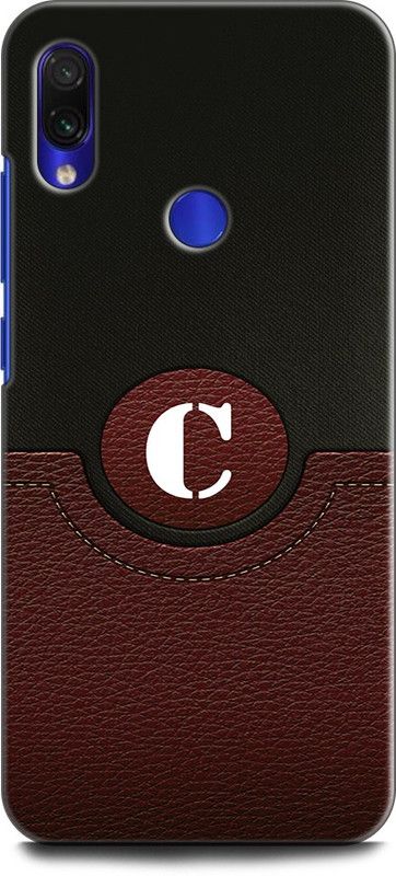 Wall Art Back Cover for Redmi Note 7S C LETTER, C NAME, C ALPHABET, ALPHABET  (Multicolor, Dual Protection, Pack of: 1)