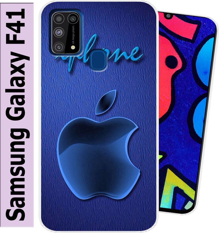SmartGoldista Back Cover for Samsung Galaxy F41  (Multicolor, Flexible, Silicon, Pack of: 1)
