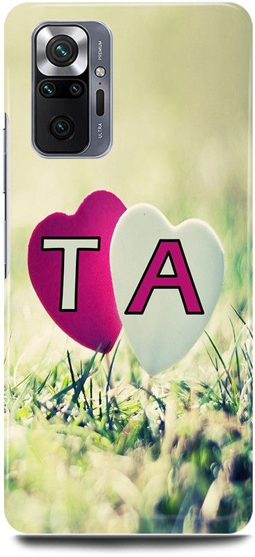 JUGGA Back Cover for Redmi Note 10 Pro Max, T LOVES A NAME,T NAME, A LETTER, ALPHABET,T LOVE A NAME  (Green, Hard Case, Pack of: 1)