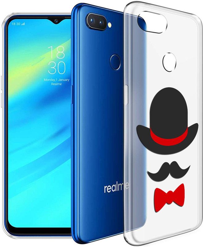 Fashionury Back Cover for Realme U1  (Multicolor, Grip Case, Silicon, Pack of: 1)