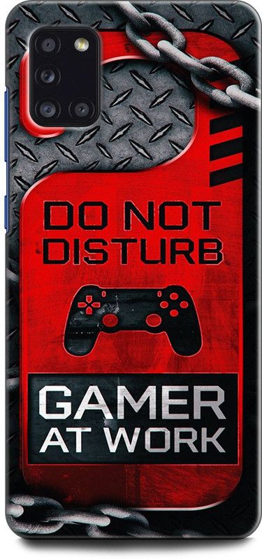 Afterglow Back Cover for SAMSUNG Galaxy A31 DO NOT DISTURB, QUOTES  (Multicolor, Shock Proof, Pack of: 1)
