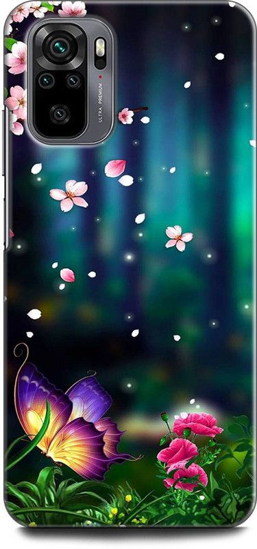 KEYCENT Back Cover for REDMI Note 10 FLOWERS, MANDALA, COLORFUL, ABSTRACT ART, PAINTING, NATURE  (Multicolor, Pack of: 1)