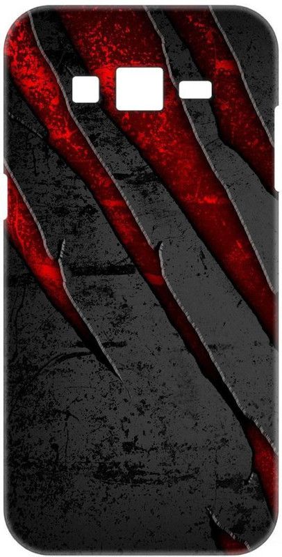 #Uncultured Back Cover for Samsung Galaxy J2  (Black, Red, Hard Case, Pack of: 1)