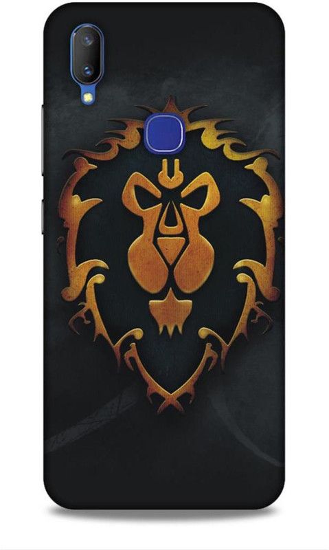 Keviv Back Cover for Vivo V11  (Black, Beige, Pack of: 1)