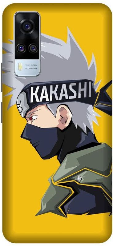 URCHIN Back Cover for Vivo Y51 Kakashi, Naruto, Anime, Neon,superhero,Ninja, Black  (Multicolor, Shock Proof, Pack of: 1)