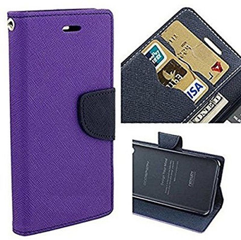 Mehsoos Flip Cover for SAMSUNG Galaxy On Nxt  (Purple, Pack of: 1)