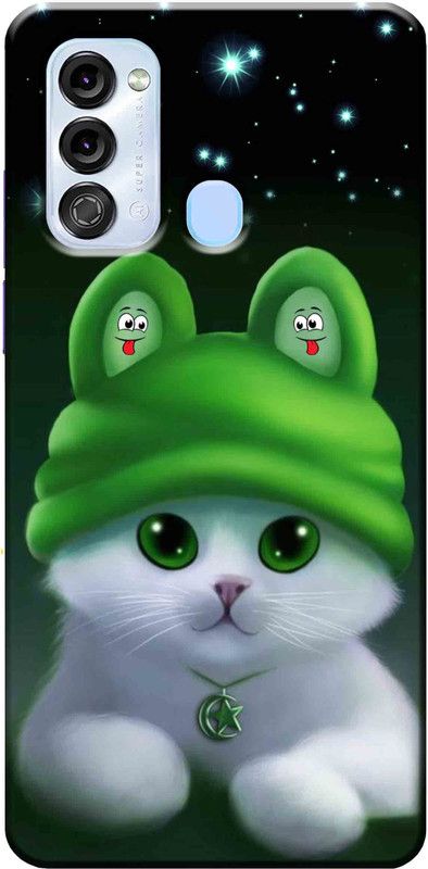 Auqueno Back Cover for Itel Vision 3 2847  (Multicolor, Dual Protection, Silicon, Pack of: 1)