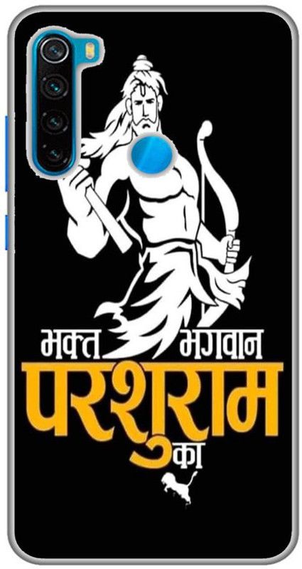 CROKIAN Back Cover for Redmi Note 8 Jai parshuram Back Cover  (Multicolor, Hard Case, Pack of: 1)
