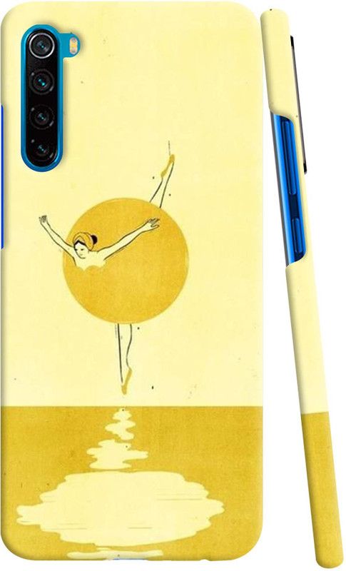 PEPART Back Cover for REDMI NOTE 8  (Multicolor, Pack of: 1)