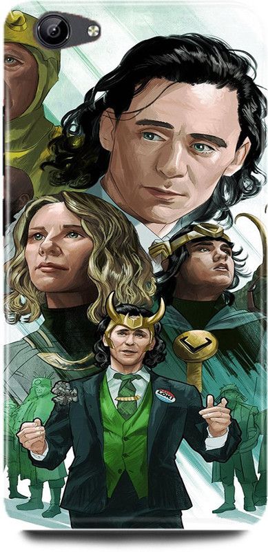 DIKRO Back Cover for vivo Y67, LOKI, AVENGERS, VILLIAN, WEB, SERIES  (Multicolor, Hard Case, Pack of: 1)