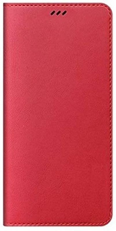 Elica Flip Cover for Samsung Galaxy M10s  (Red, Cases with Holder, Pack of: 1)